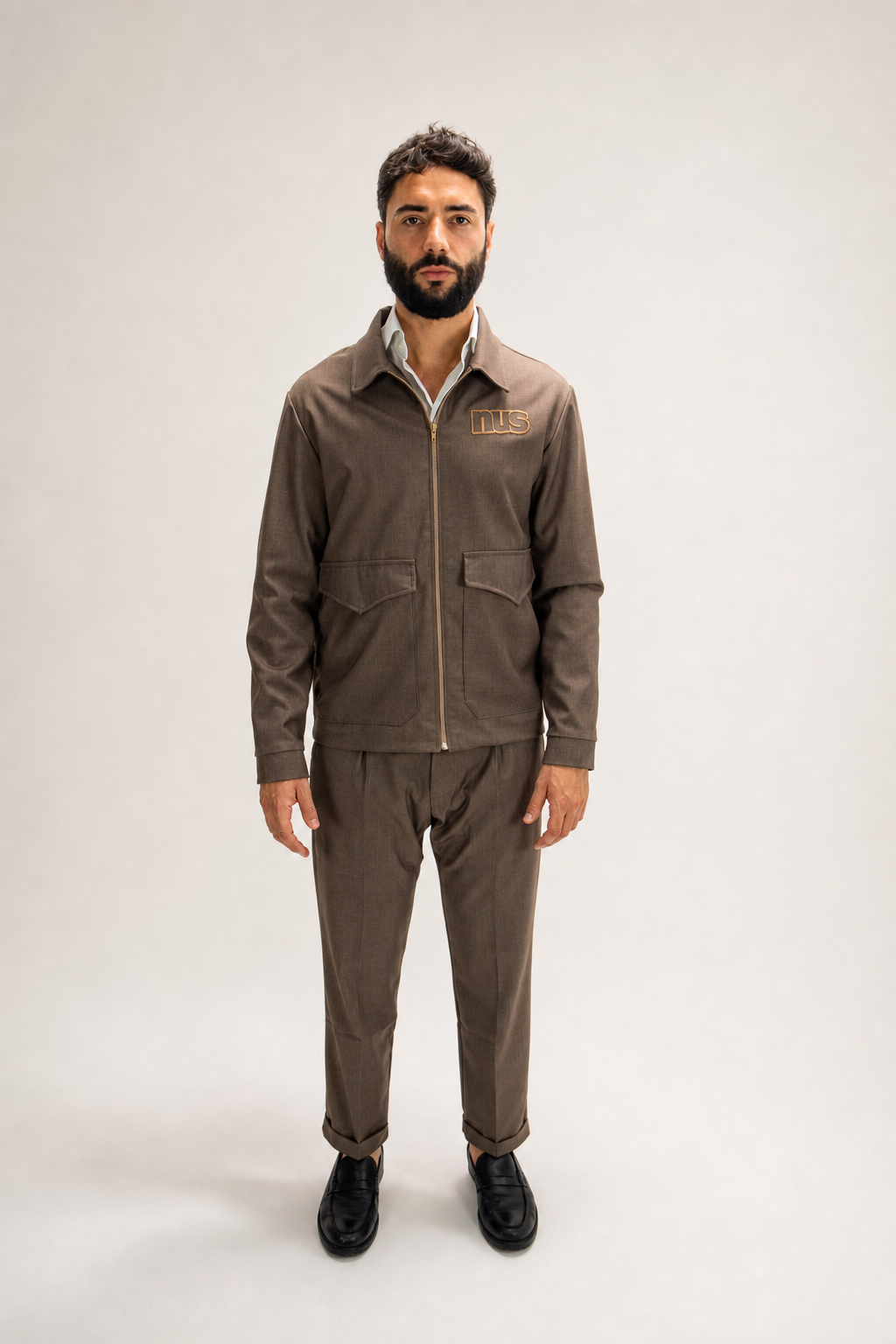JACKET BROWN NUS