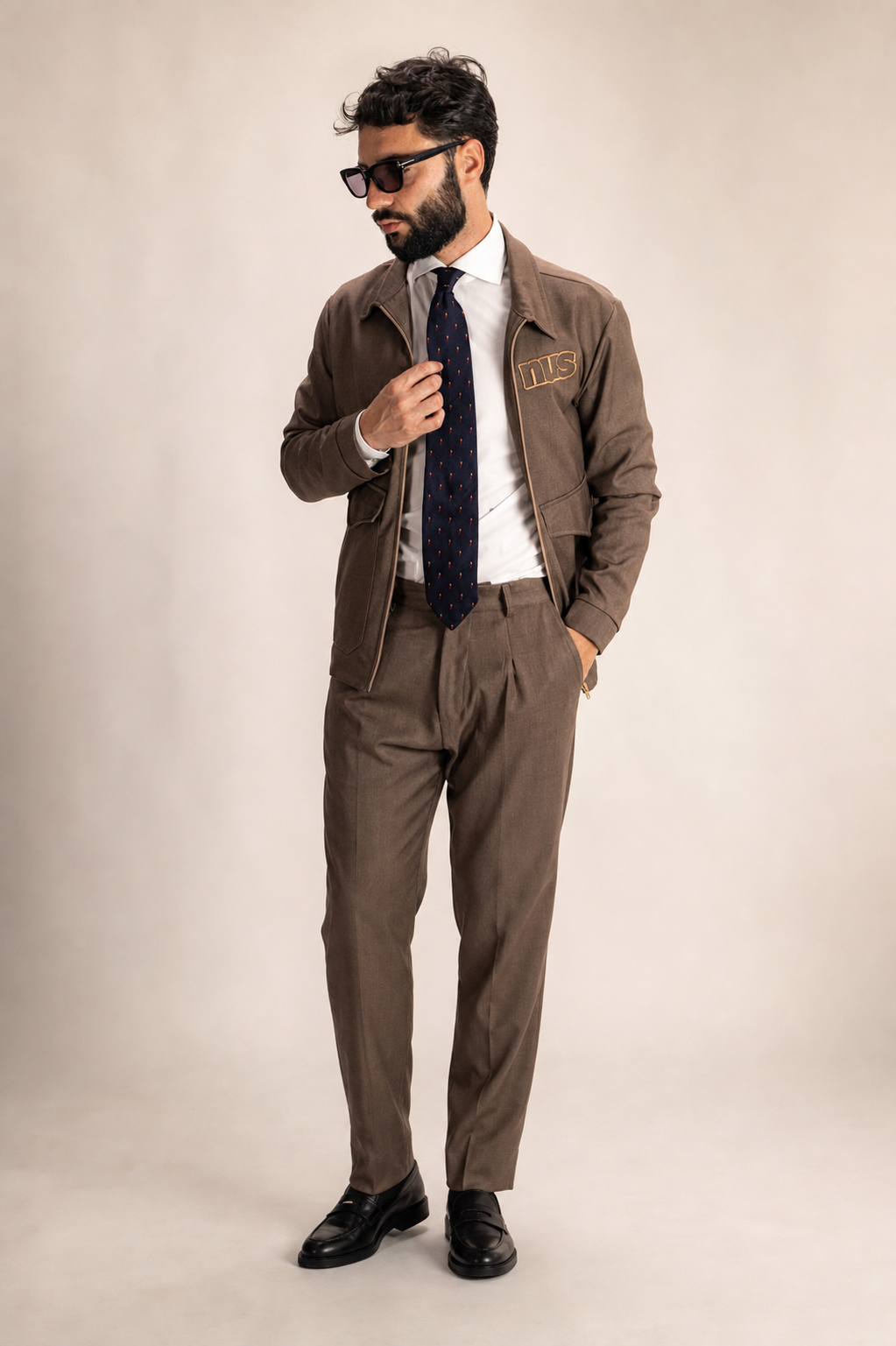 JACKET BROWN NUS