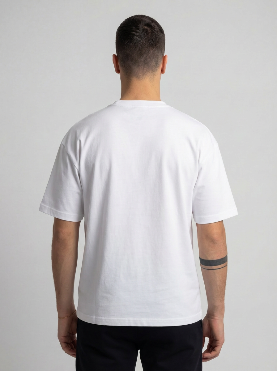 ESSENTIAL COTTON WHITE T-SHIRT