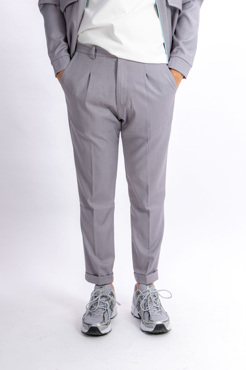 Pantalone grigio NUS, vista frontale