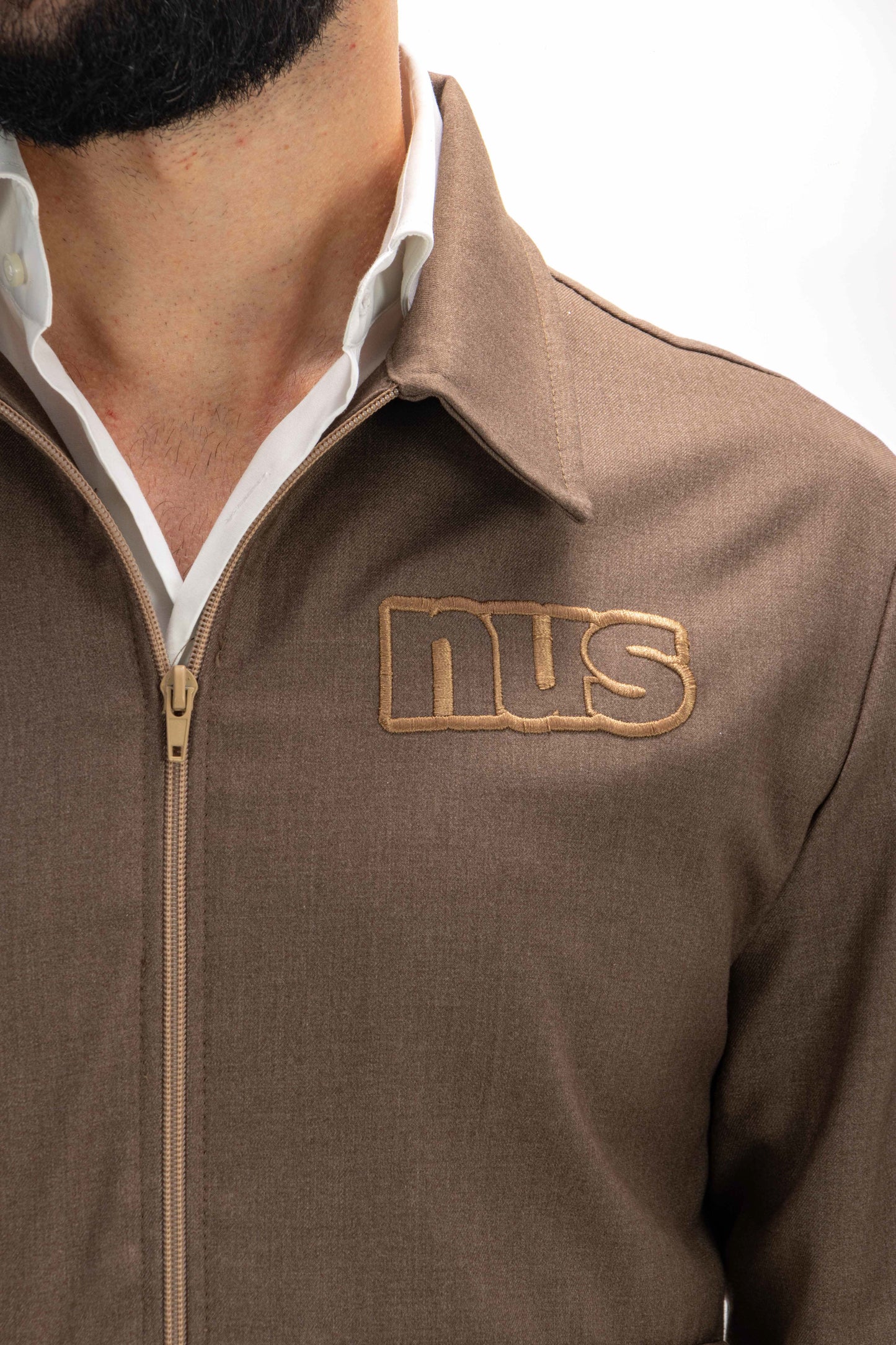 JACKET BROWN NUS