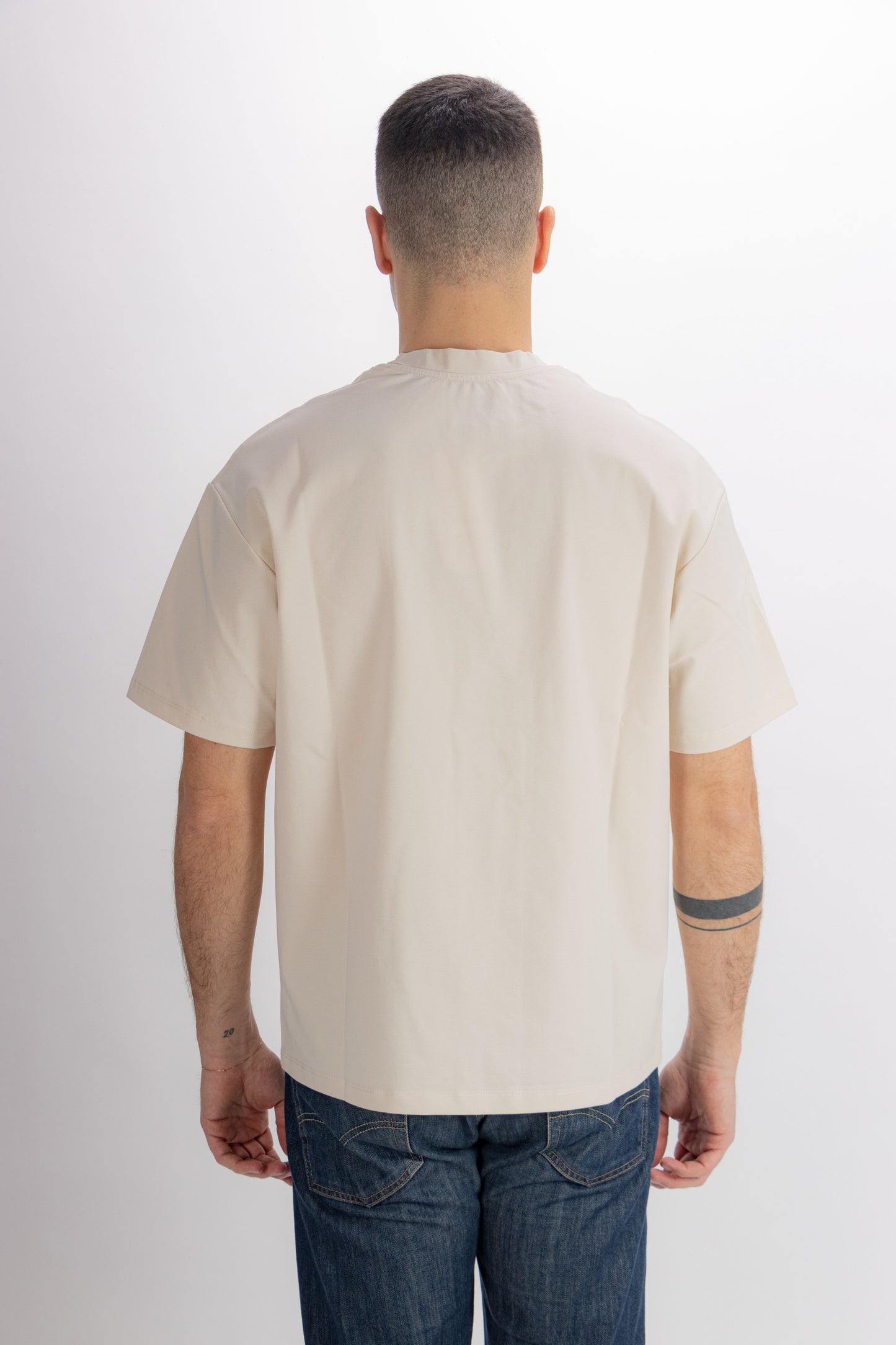 T-SHIRT CREAM NO LOGO